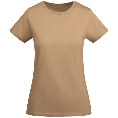 T-shirt coton bio 175g personnalisable femme Breda Roly Orange grec